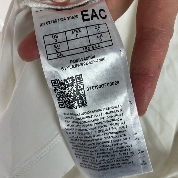 Guess Lexie Romper True White Lace Playsuit Womens Size 0 New With Tags Flaw NWT - Picture 12 of 16